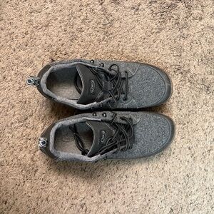 Womens Chaco Gray Lace-Up Sneakers 11